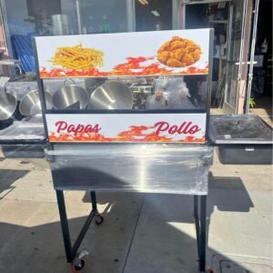 chicken and potato cart
