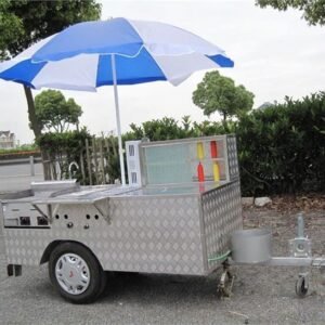 DELUXE HOT DOG / STAINLESS STEEL CART
