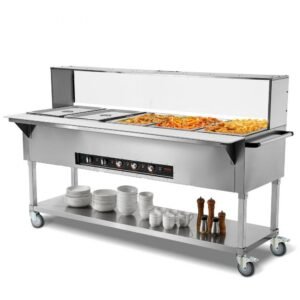 5-Pan Commercial Food Warmer